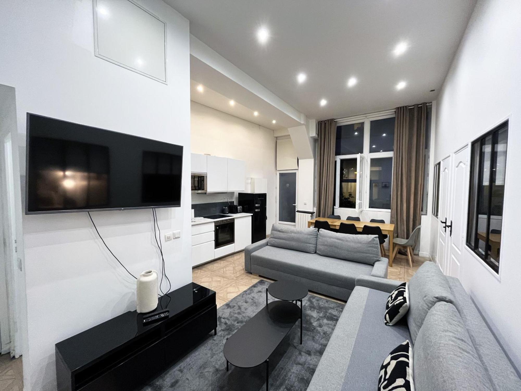 Urban Flat 66 - Pretty 3 Bedroom In Parigi